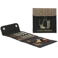  De Luxe Strmpepindest med metalpinde Lana Grossa