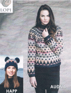 AUDA sweater og HAPP hue 34-22